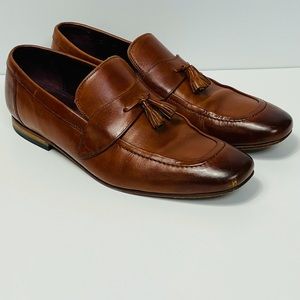 Mens Ted Baker Captoe Ombr Cognac 